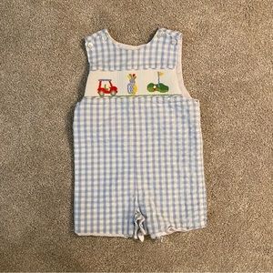 Velani Classics - Golf Smocked Jumper-Jon Jon - 18 months